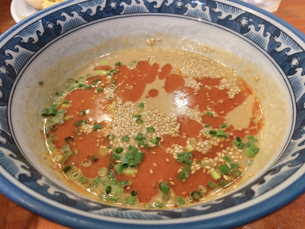 夏季限定 冷やし坦々味噌つけ麺