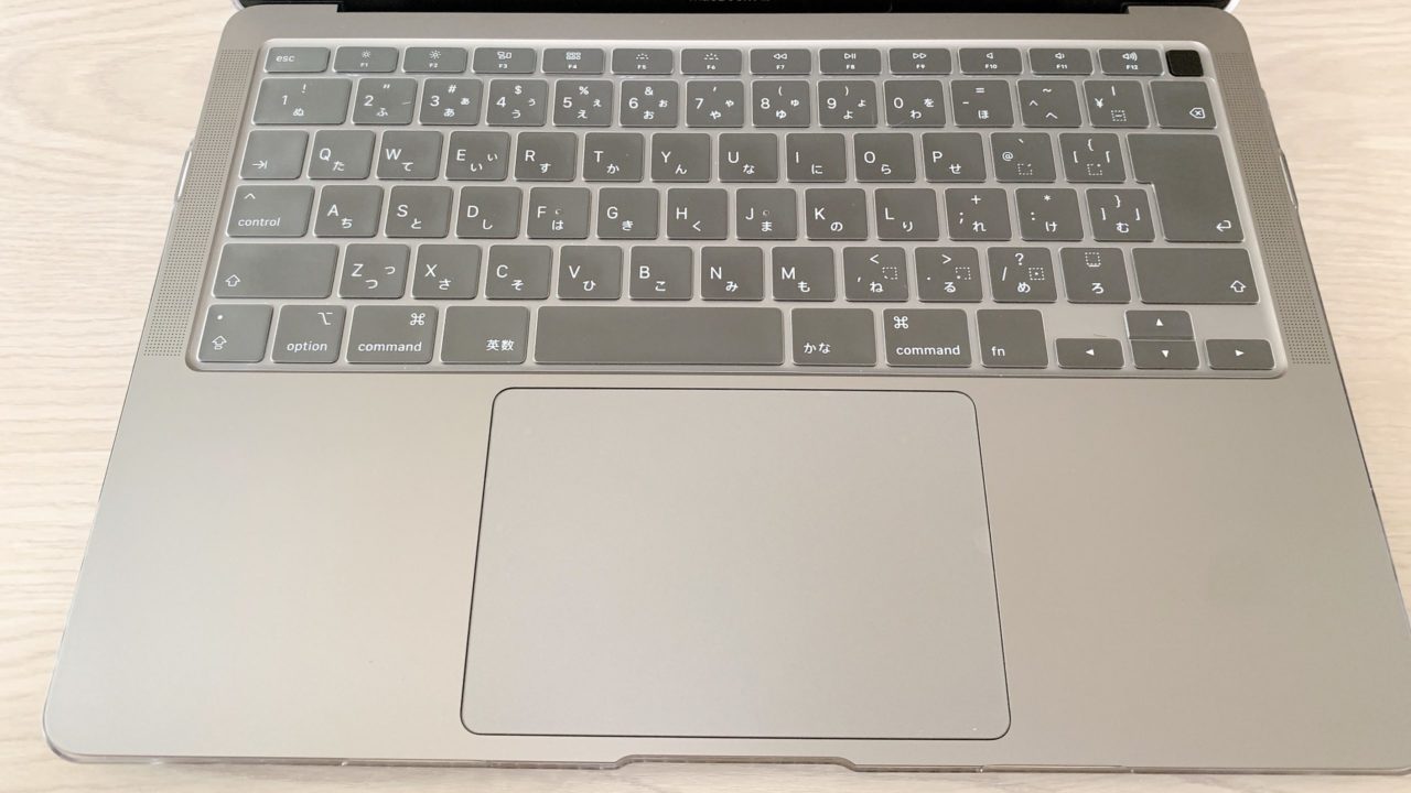 【QITAYO】Macbook air 13 2020 キーボードカバー