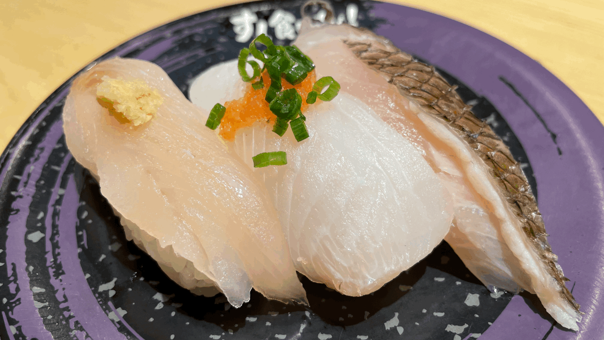 【金沢寺地店】回転寿司すし食いねぇ！でランチを食べてみた