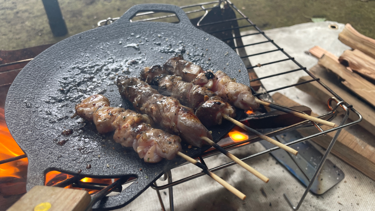 キャプテンスタッグ「ラウンドグリルプレート20cm」のメリット・デメリット