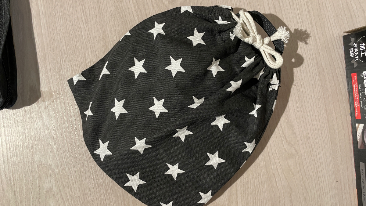 おまけ・専用の袋を使えば全てをまとめて収納できる！